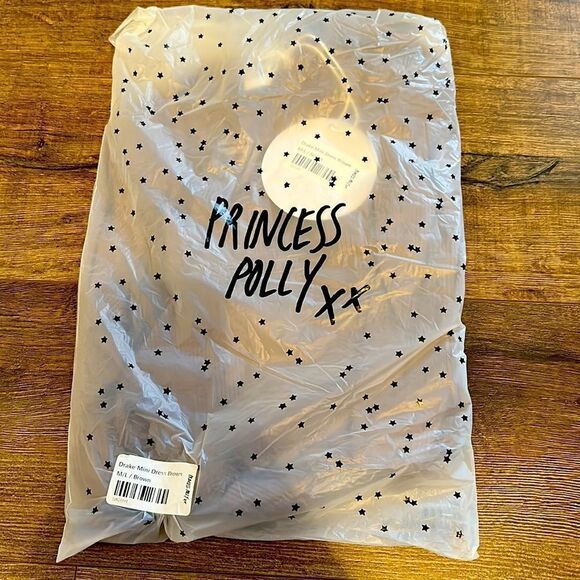 Princess Polly Drake Mini Dress Brown - Picture 6 of 7